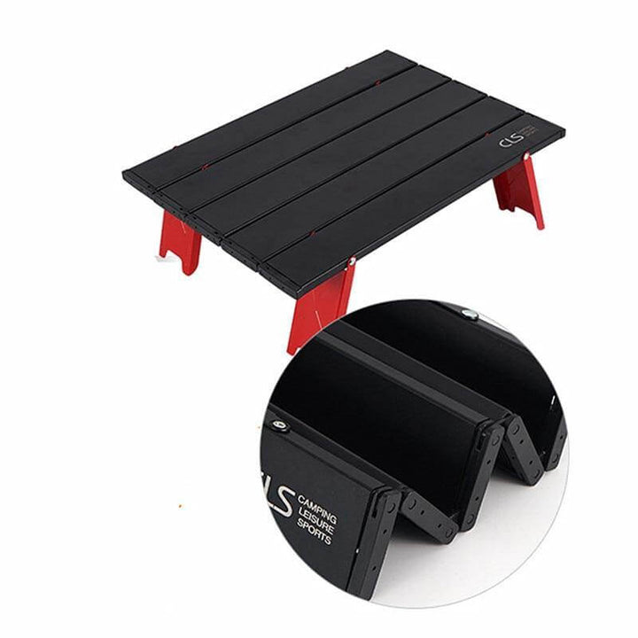 Mini Black Foldable Outdoor Table | Bowlift
