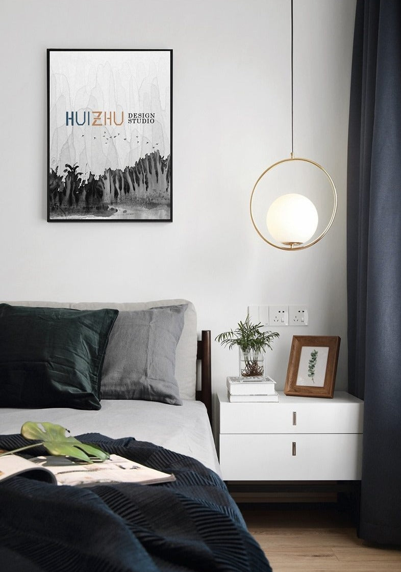 Nordic Glass Pendant Lamps | Bowlift