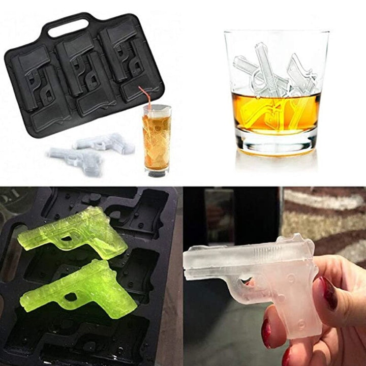 3D Gothic Skull Ice Cube Maker | Bowlift