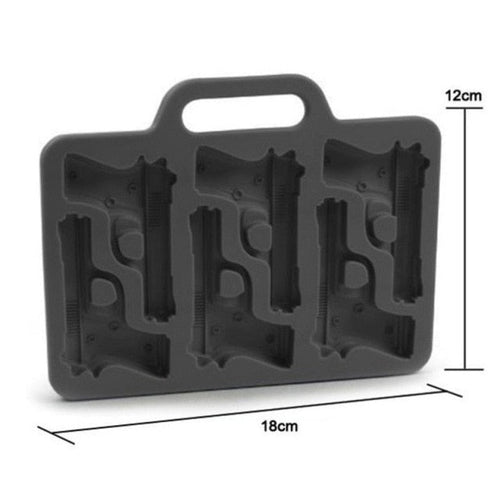 BowLift | 3D Gothic Skull Ice Cube Maker