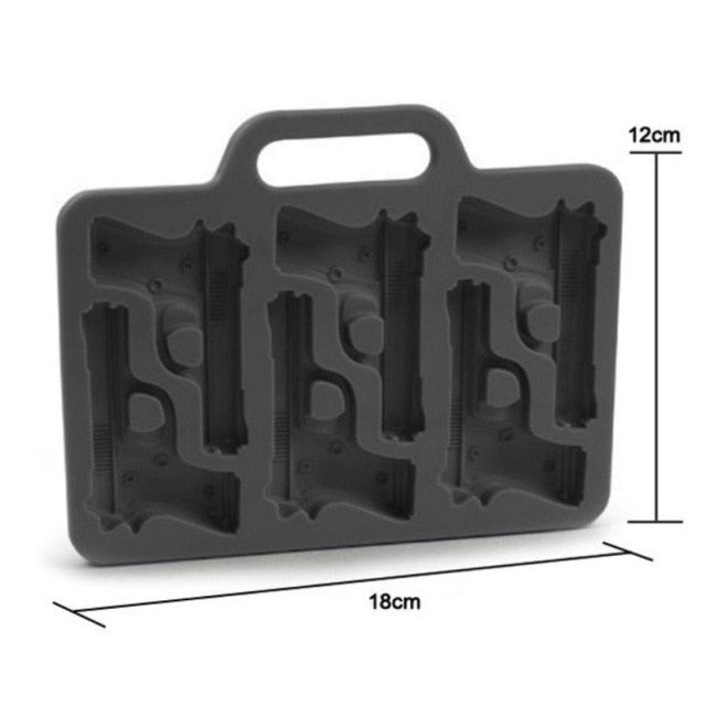 3D Gothic Skull Ice Cube Maker | Bowlift