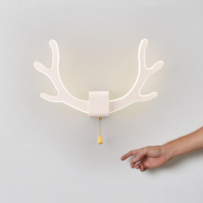 Creative Deer Antler Wall Lamp with Motion Sensor | Bowlift