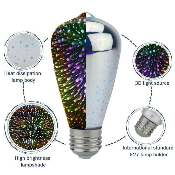 BowLift | 3D Colorful Decoration LED Lamp