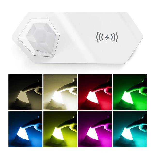 BowLift | 2in1 Diamond LED Night Light Wireless Charger