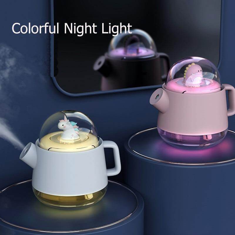 BowLift | Teapot USB Colorful Air Humidifier Night Light