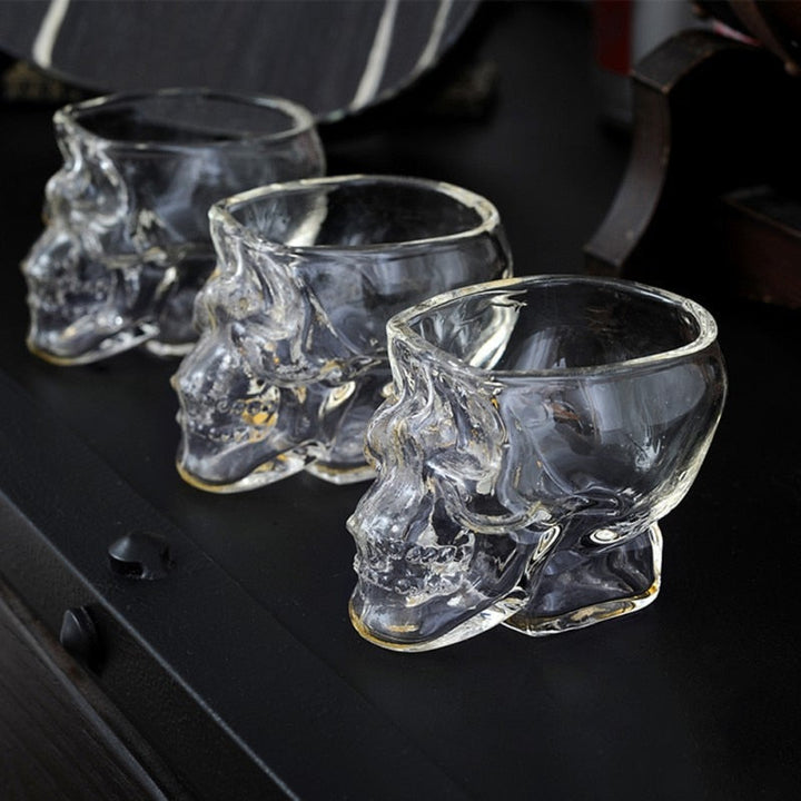 BowLift | 3D Transparent Skull Crystal Mug