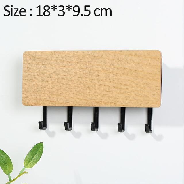 BowLift | KeyOrganize Wood Key Holder Wall Shelf | Multifunctional & Stylish | Wall Decor & Storage