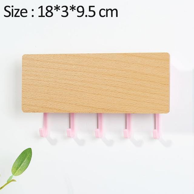 BowLift | KeyOrganize Wood Key Holder Wall Shelf | Multifunctional & Stylish | Wall Decor & Storage