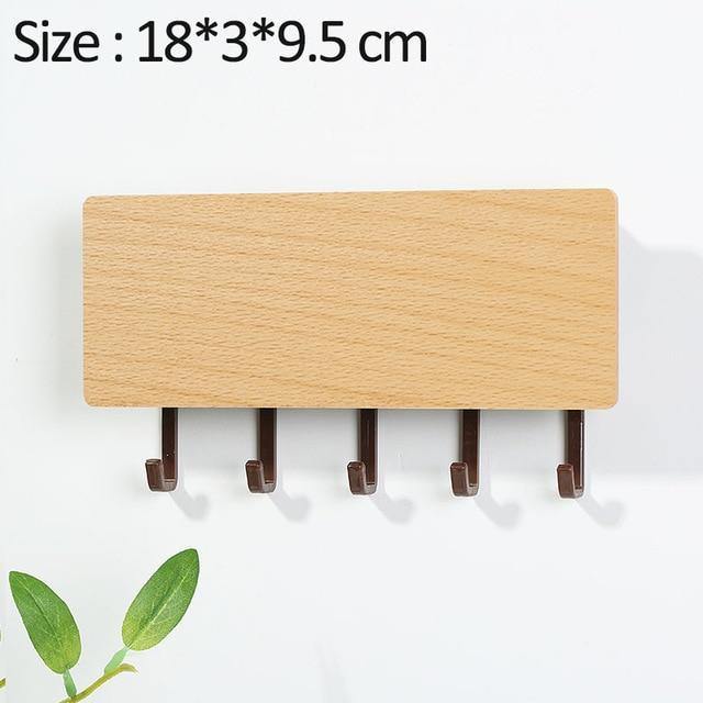 BowLift | KeyOrganize Wood Key Holder Wall Shelf | Multifunctional & Stylish | Wall Decor & Storage