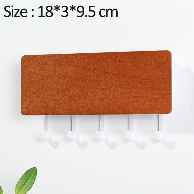 BowLift | KeyOrganize Wood Key Holder Wall Shelf | Multifunctional & Stylish | Wall Decor & Storage