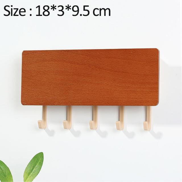 BowLift | KeyOrganize Wood Key Holder Wall Shelf | Multifunctional & Stylish | Wall Decor & Storage