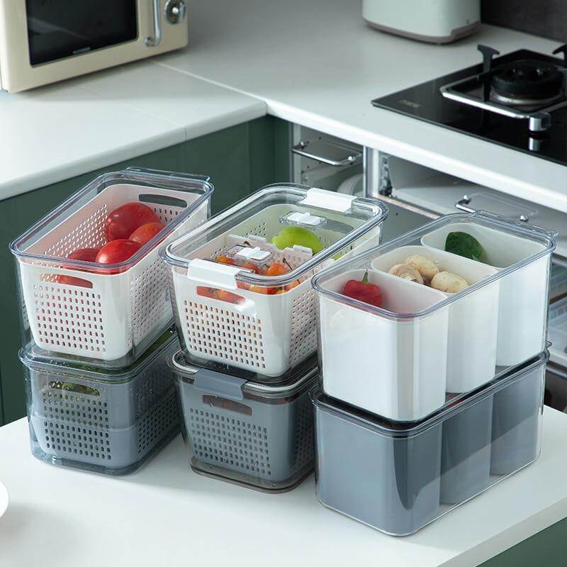 BowLift | Space Saver Fridge Storage Container Organizers