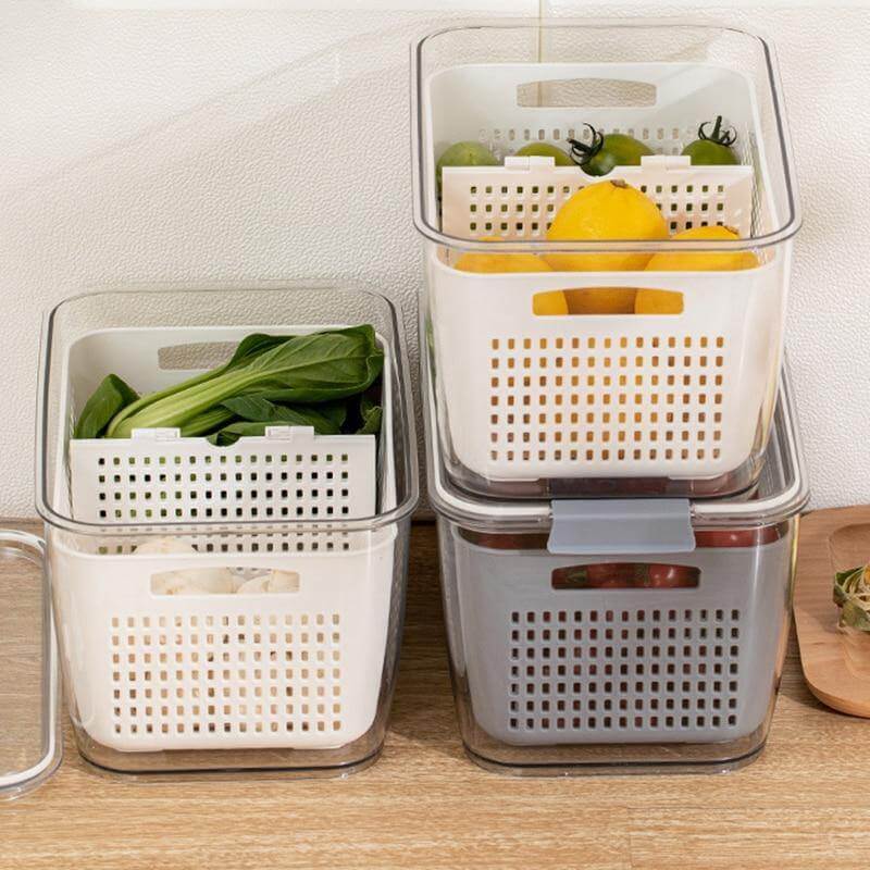 BowLift | Space Saver Fridge Storage Container Organizers