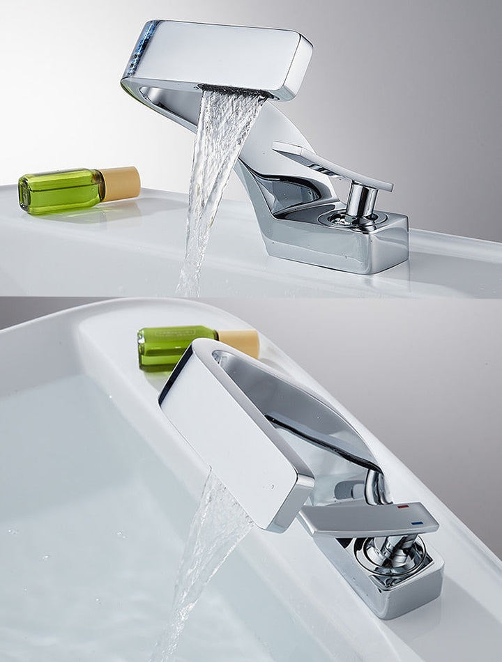 Everest - Modern Curved Faucet │ Daring and Refined Design | Bowlift