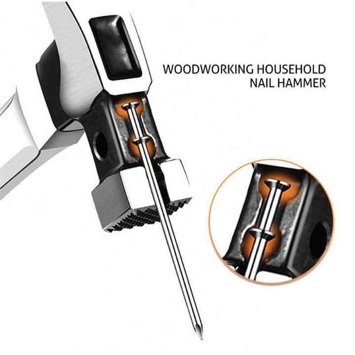 Magnetic Automatic Nail Hammer | Bowlift