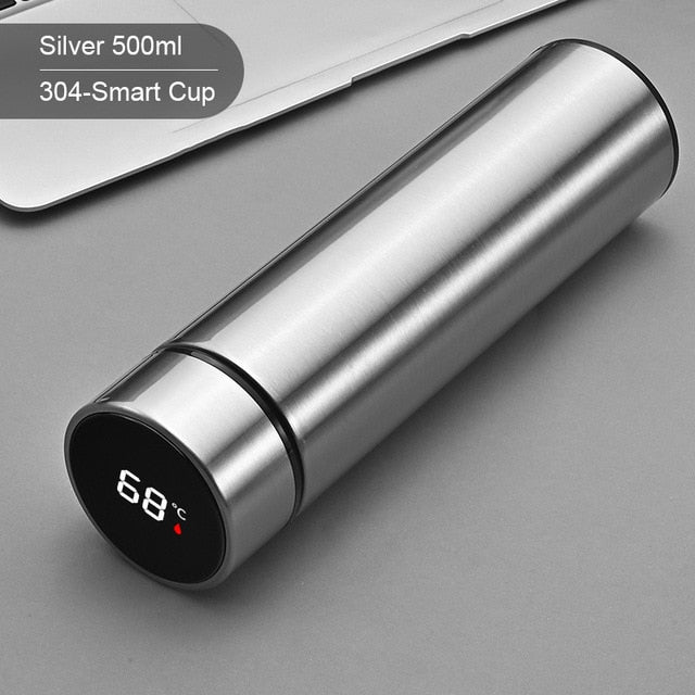 Stainless Steel Smart Thermostat Thermos | Bowlift