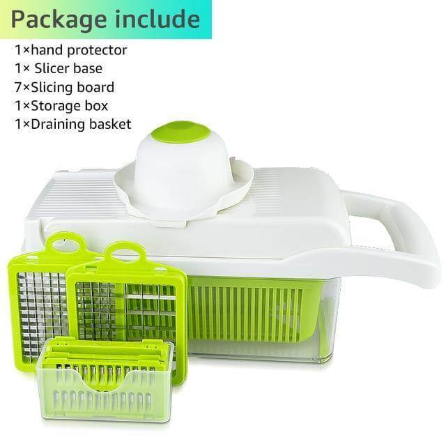 6 Bowliftades Veggie Fruit Slicer with Box | Bowlift
