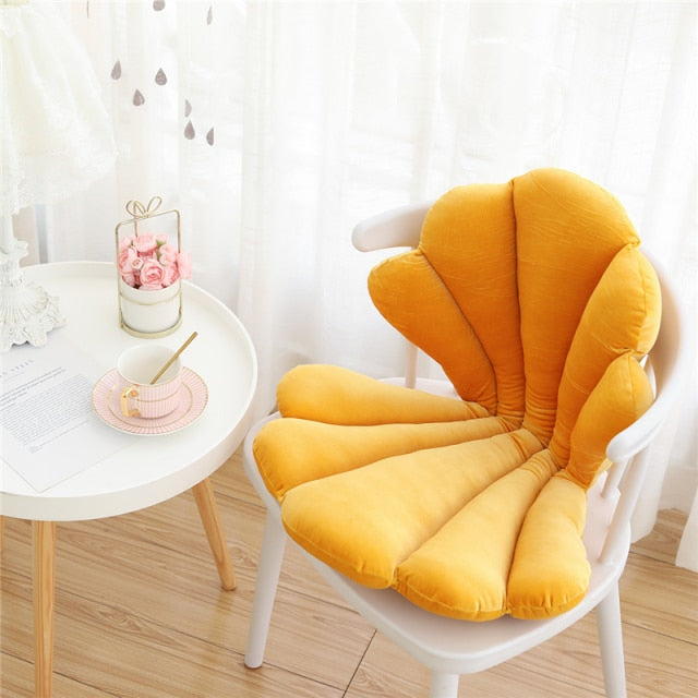 Velvet Shell Seat Cushion | Bowlift