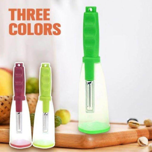 BowLift | Multifunctional  Stainless Steel Stored Vegetable Peeler