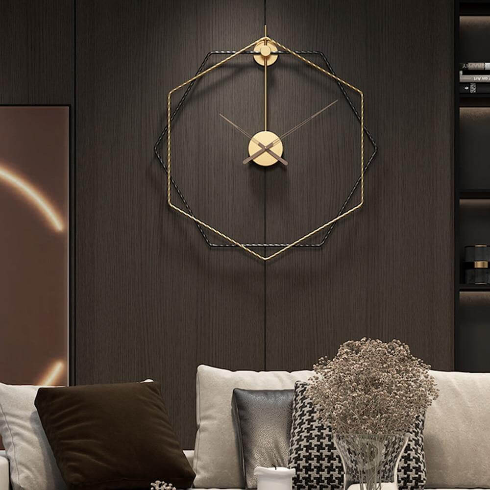 European Style Simple Silent Wall Clock | Bowlift