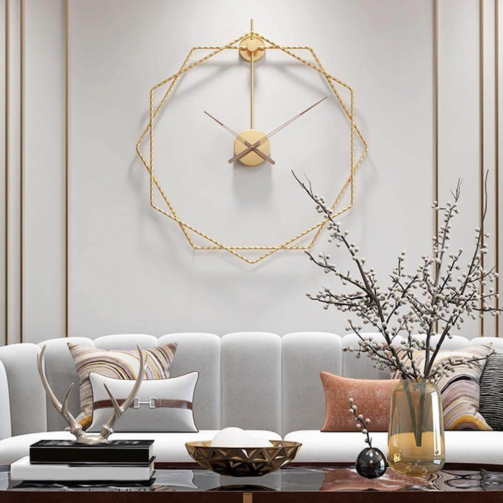 European Style Simple Silent Wall Clock | Bowlift