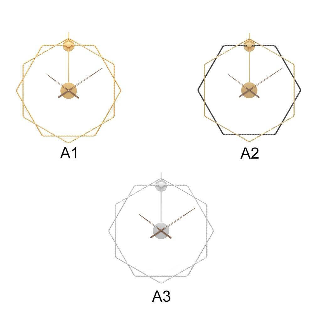 European Style Simple Silent Wall Clock | Bowlift