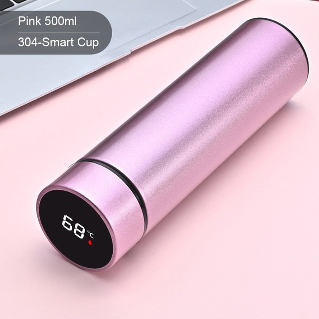 Stainless Steel Smart Thermostat Thermos | Bowlift