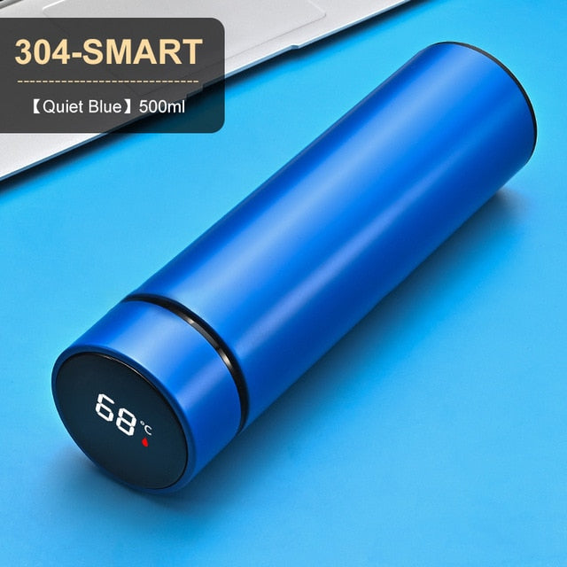 Stainless Steel Smart Thermostat Thermos | Bowlift