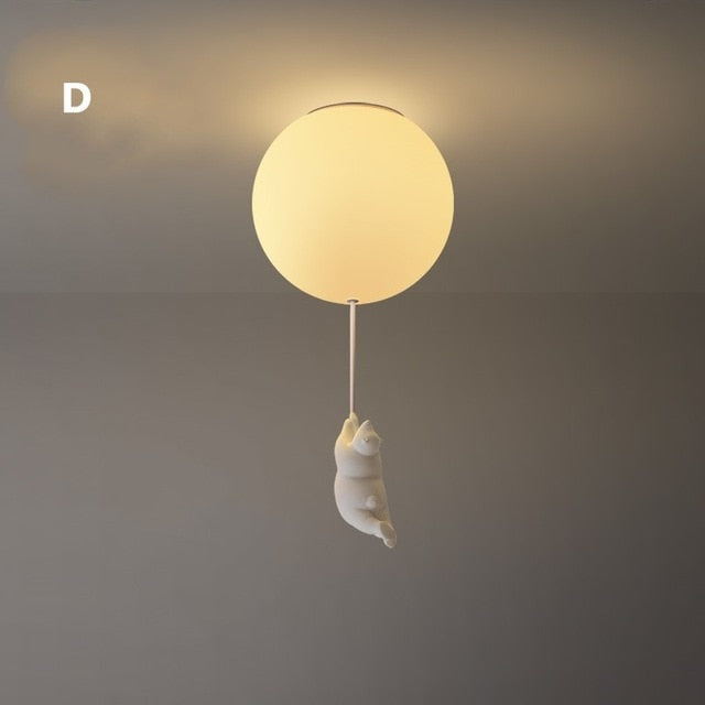BowLift | Balloon Bear Ceiling Light