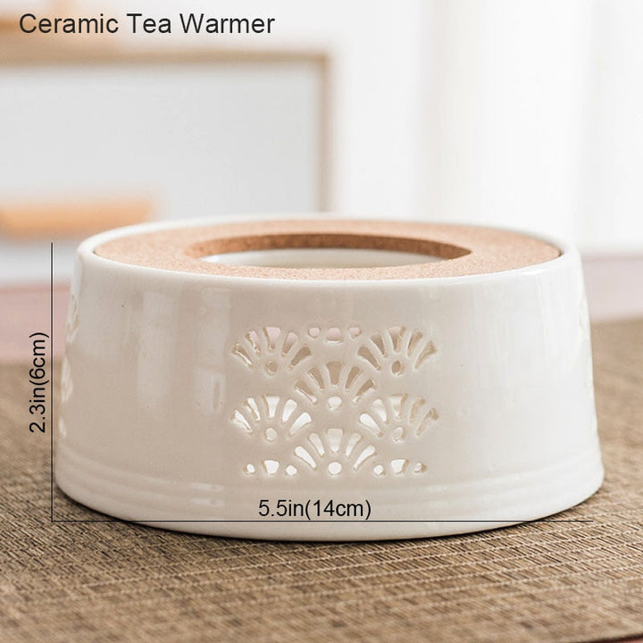 BowLift | Mini Portable Ceramic Candle Teapot Warmer