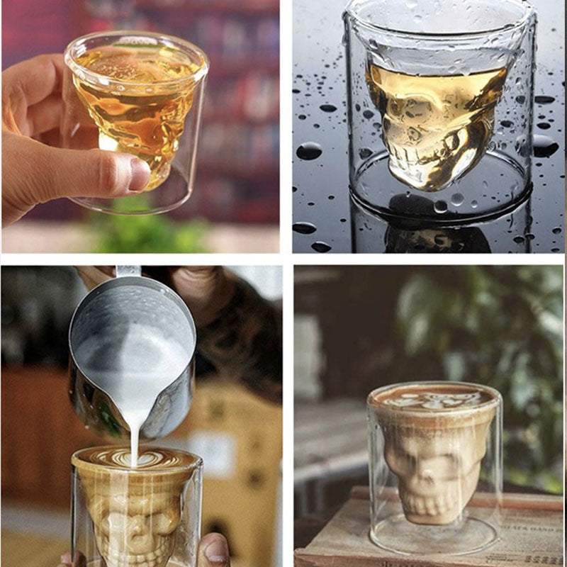 BowLift | Hollow Double Layer Whiskey Glass