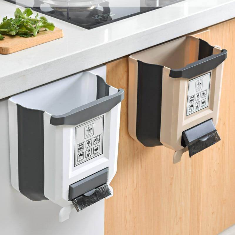 BowLift | Foldable Cabinet Kitchen Trash Can