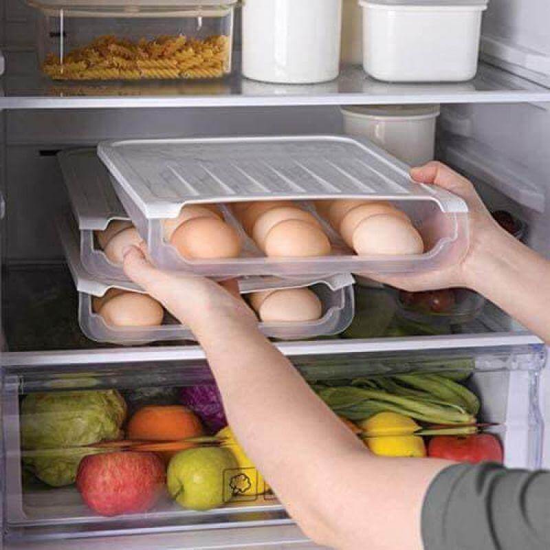 BowLift | Creative Auto Roll Egg Storage Box