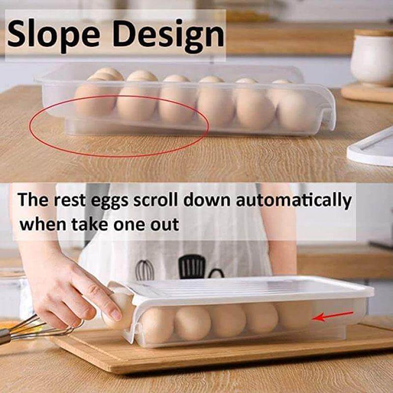 BowLift | Creative Auto Roll Egg Storage Box