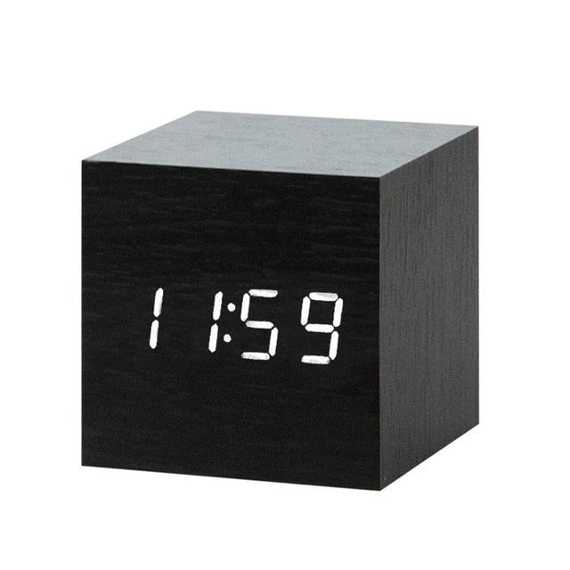 BowLift | VoiceRise - Nordic Digital LED Alarm Clock