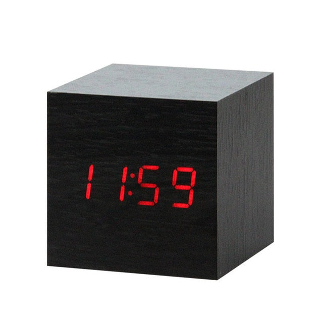 BowLift | VoiceRise - Nordic Digital LED Alarm Clock