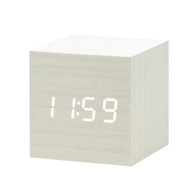 BowLift | VoiceRise - Nordic Digital LED Alarm Clock