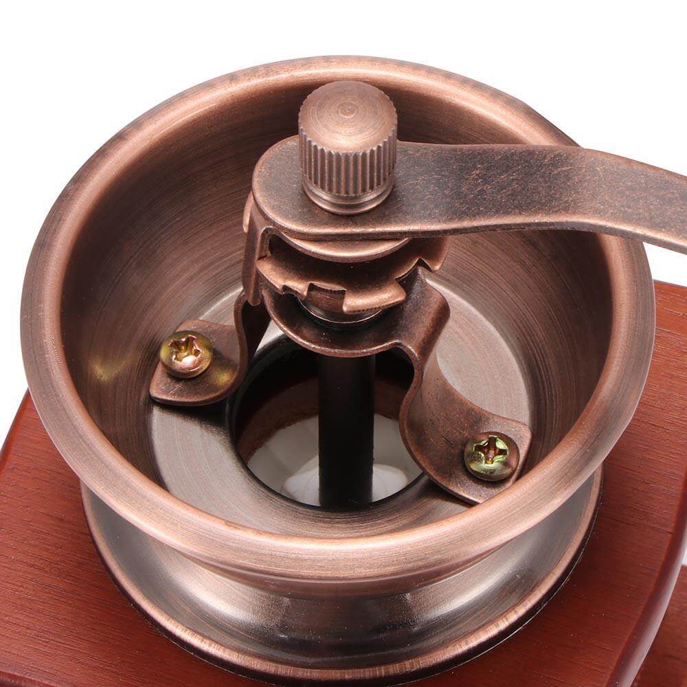 BowLift | Wooden Antique Manual Coffee Grinder