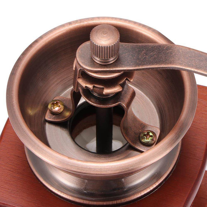 BowLift | Wooden Antique Manual Coffee Grinder