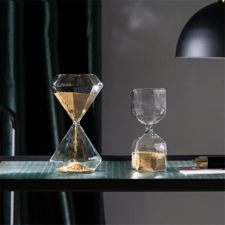 Nordic Art Creative Geometric Hourglass | Bowlift