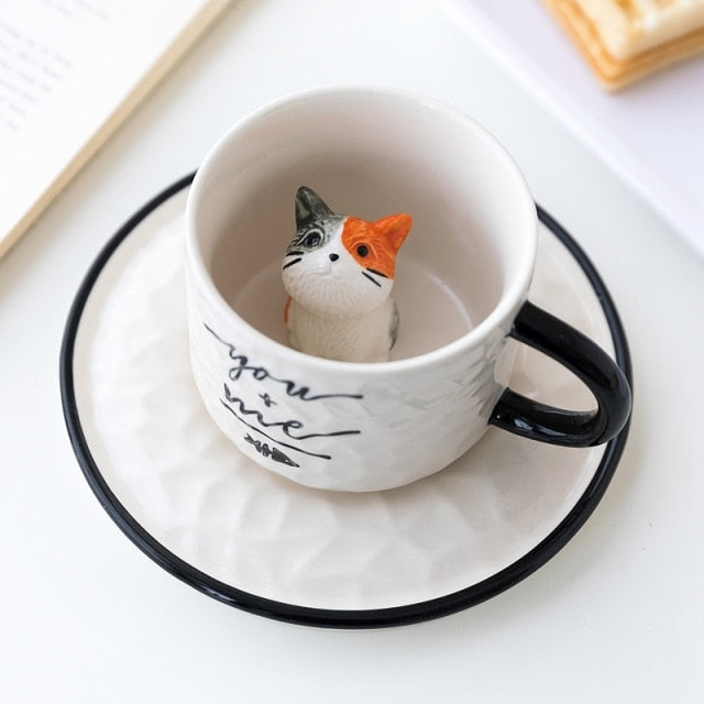 BowLift | Hidden Cat Ceramic Mug