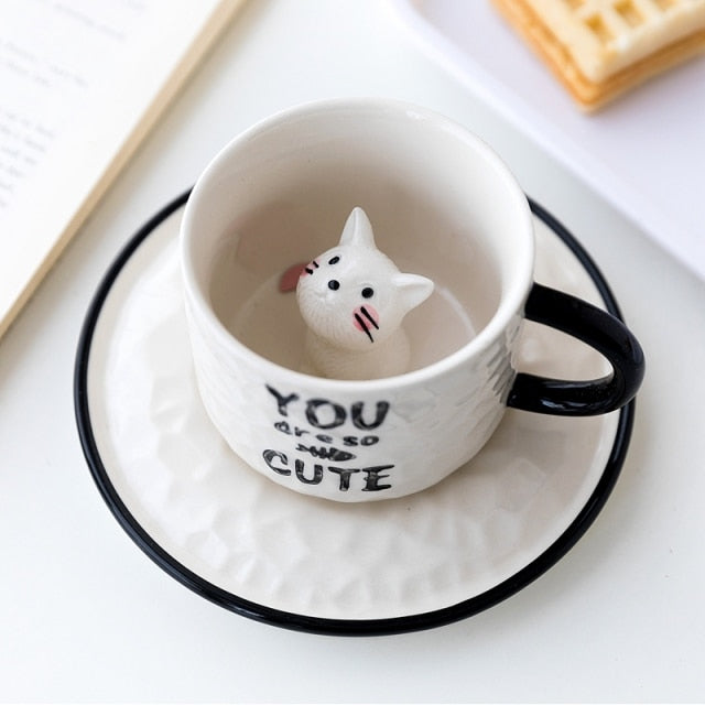 BowLift | Hidden Cat Ceramic Mug