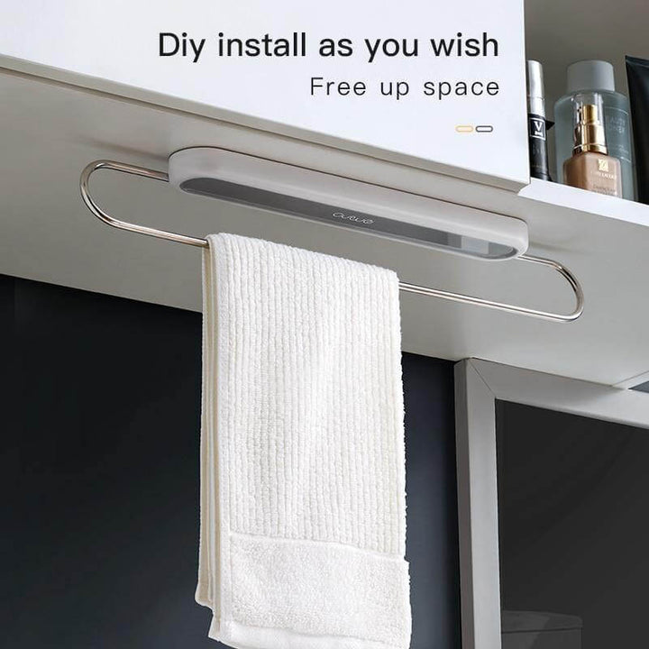 BowLift | Stainless Steel Wall-Mounted Foldable Towel Hanger