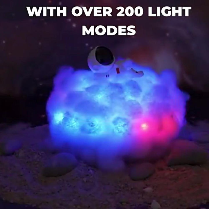 BowLift | Astronaut Colorful Clouds Night Light