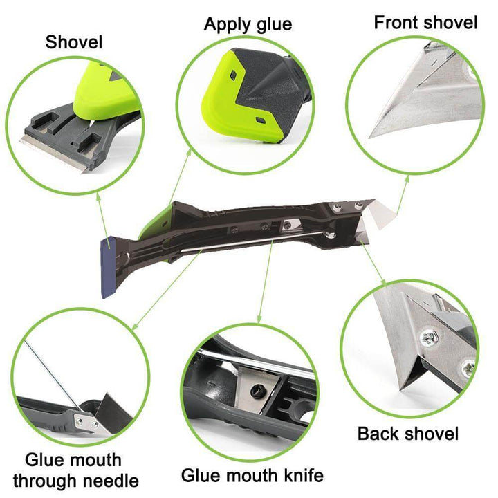 5in1 Silicone Remover Scraper Repair Tool | Bowlift