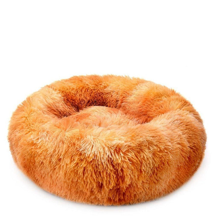 BowLift | Beef Rainbow Extra Plush Calming Donut Dog Beds