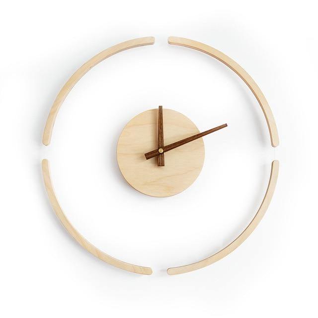 Creative Transparent Suspension Wall Clock | Bowlift