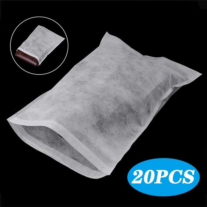 Portable Drawstring Shoes Clear Storage Bag 20Pcs | Bowlift