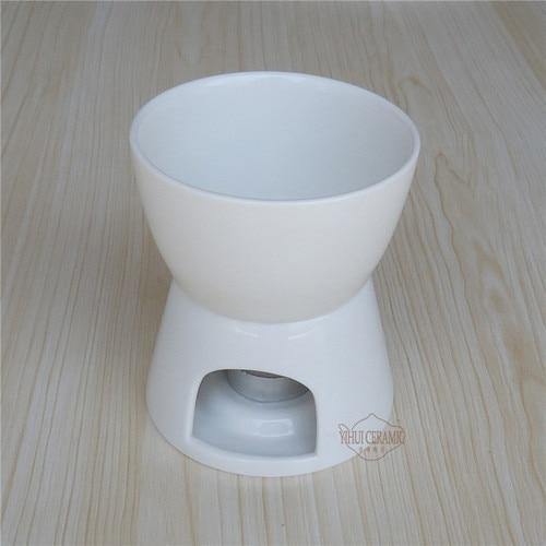 BowLift | Handmade Ceramic Chocolate Fondue Pot Serving Set