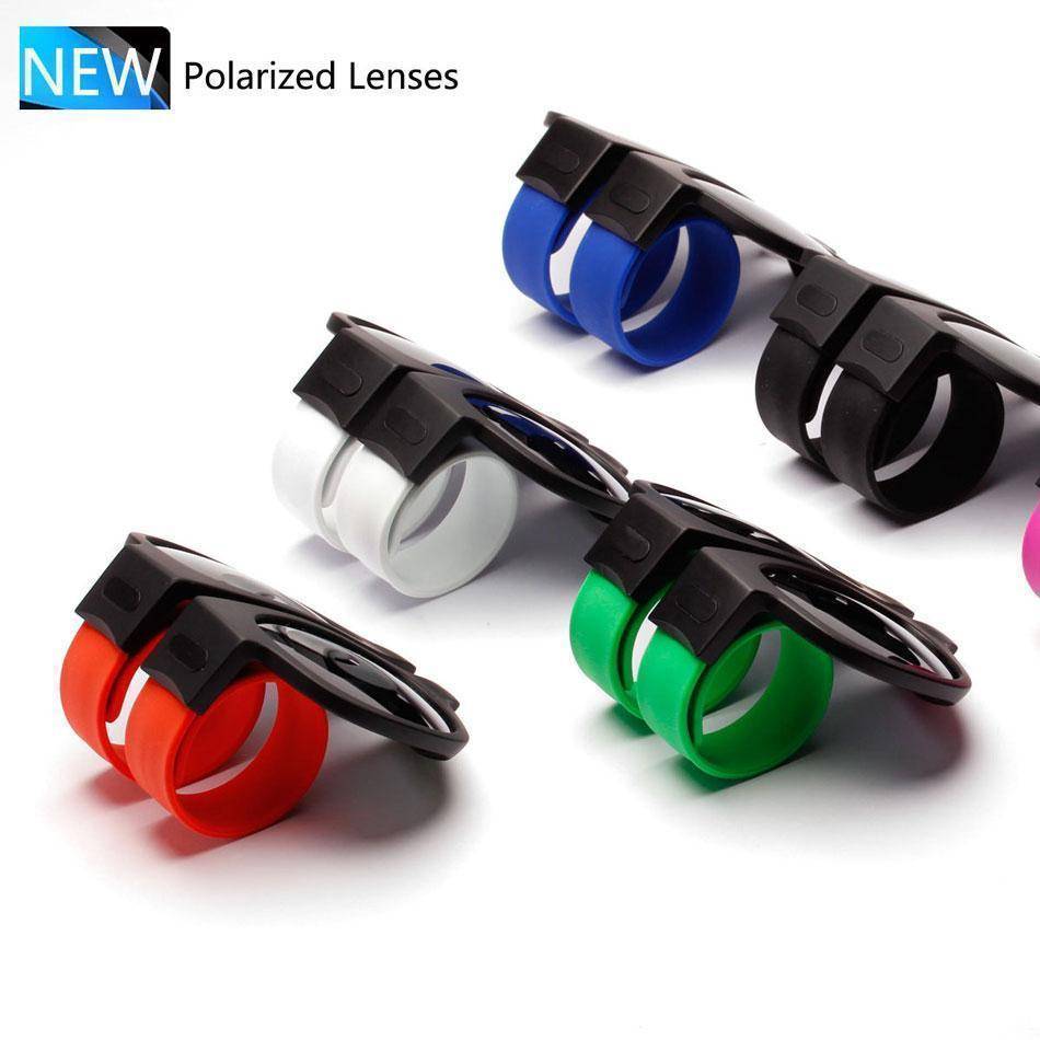 BowLift | Slap Sunglasses Polarized Slappable Wrap Bracelet Sun Glasses Wristband Fold Shades